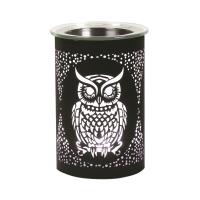 Aroma Black Owl Colour Changing Electric Wax Melt Warmer Extra Image 3 Preview